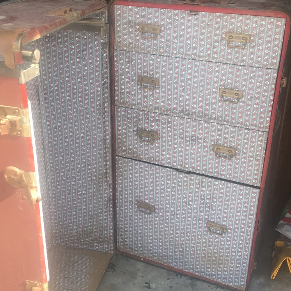 Steamer trunk Made in England